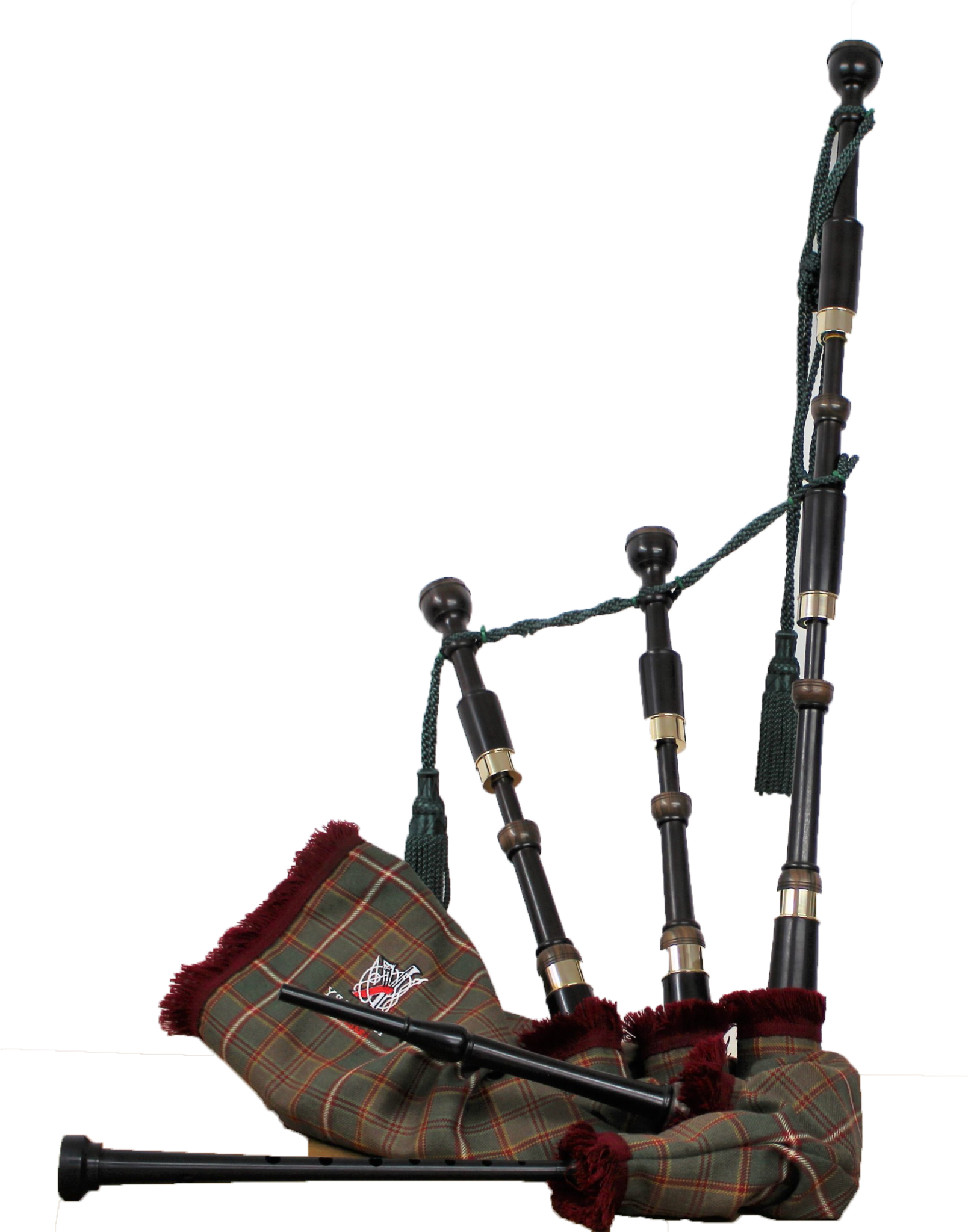 Vintage Style Chalice Top Pipes Kilberry Bagpipes Png Clipart (1608x2048), Png Download