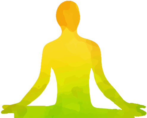 Yoga Clipart Watercolor - Png Download (640x480), Png Download