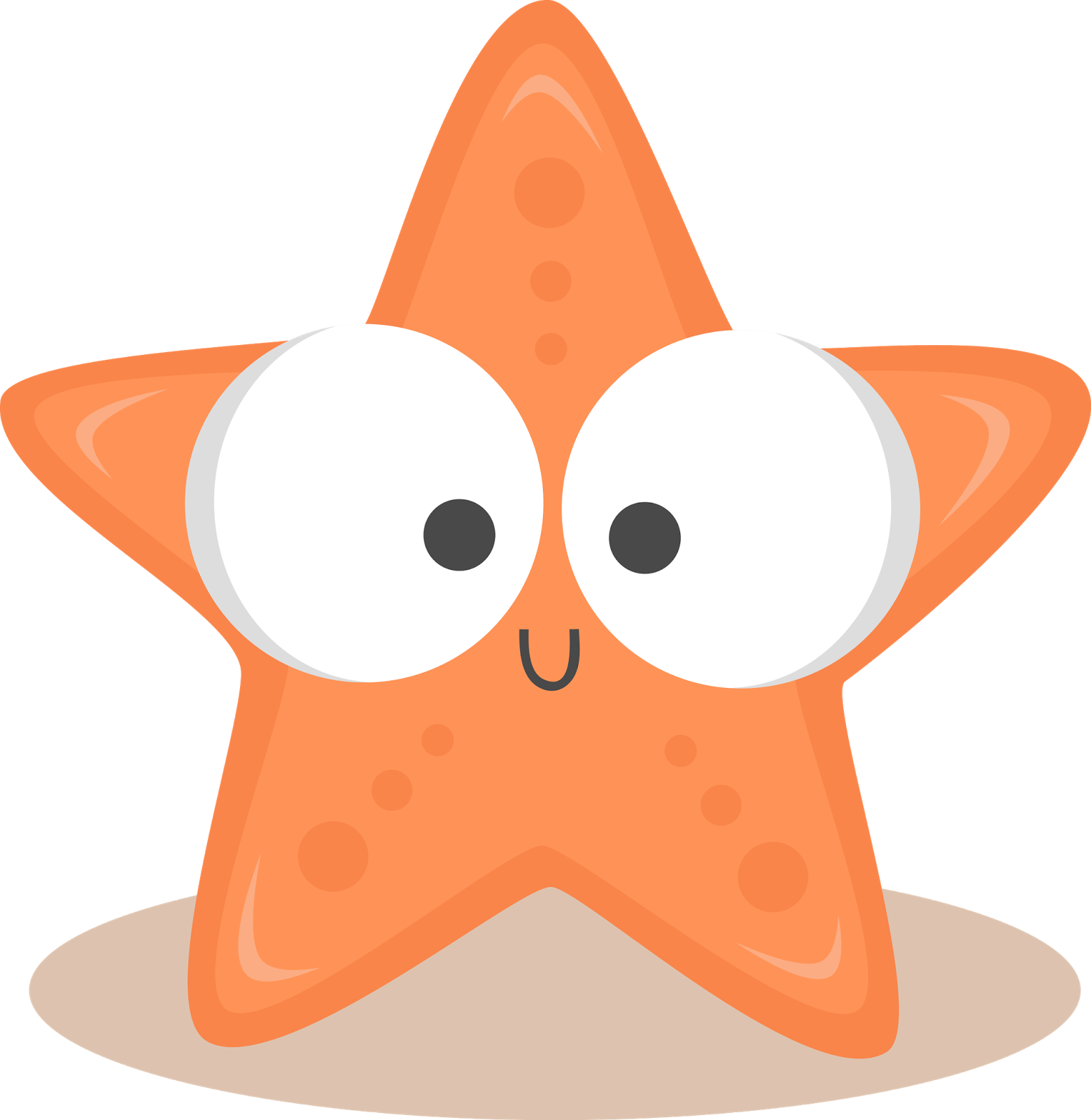 Free Starfish Clipart - Png Download (1559x1600), Png Download