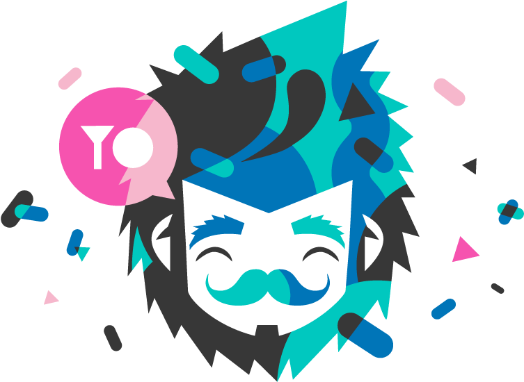 Mustache Clipart Pop Art - Png Download (756x600), Png Download