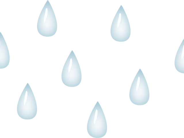 Raindrops Clipart Clip Art - Png Download (640x480), Png Download