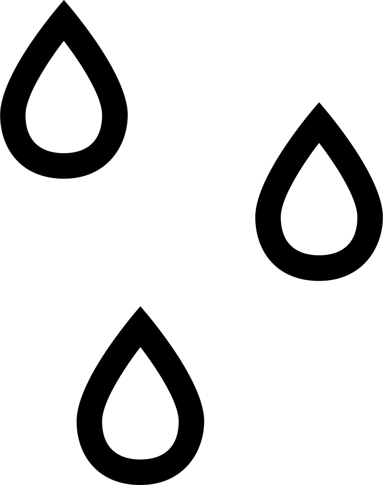 Raindrops Clipart Impure Water - Png Download (774x980), Png Download