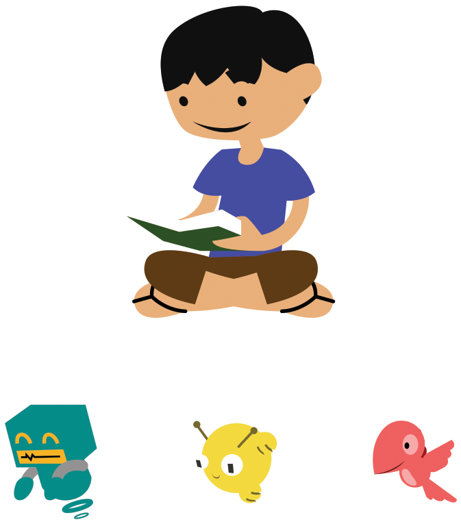 National Reading Month On Behance Clipart (1000x1001), Png Download