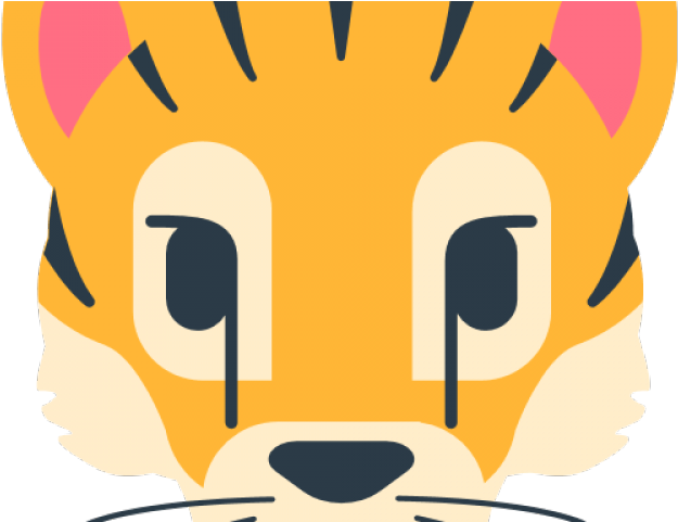 Emoji Clipart Tiger - Png Download (640x480), Png Download