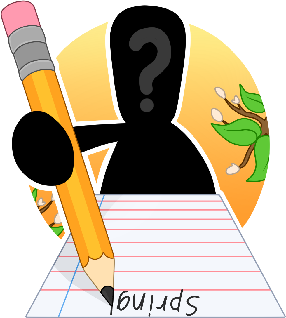 The Month Of April Is Recognized As National Poetry Clipart (1193x1213), Png Download