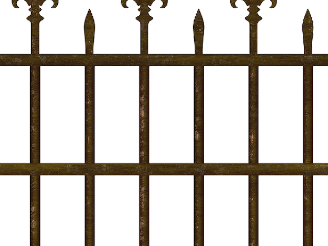 Castle Clipart Fence - Png Download (640x480), Png Download