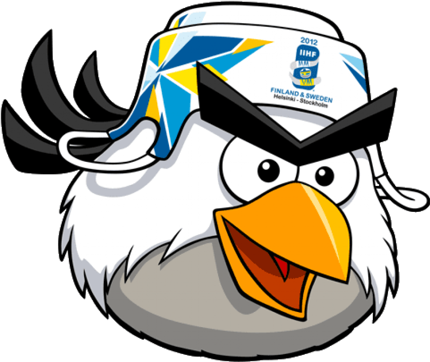 Free Png Download Angry Birds Hockey Bird Png Images Clipart (850x716), Png Download