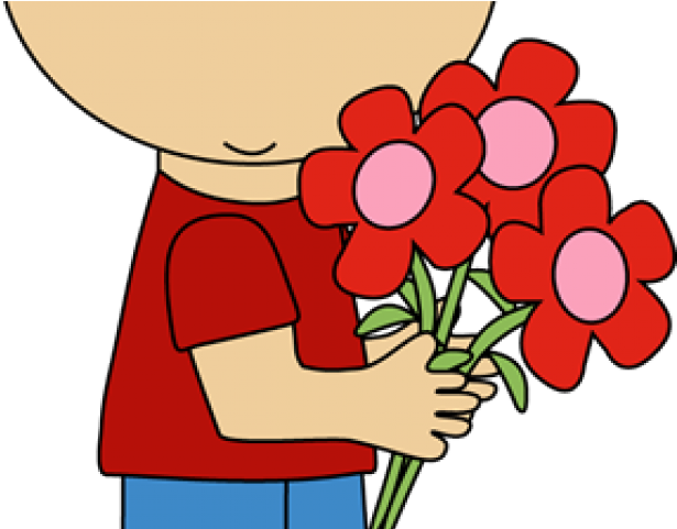 Red Rose Clipart Valentine's Day Flower - Png Download (640x480), Png Download