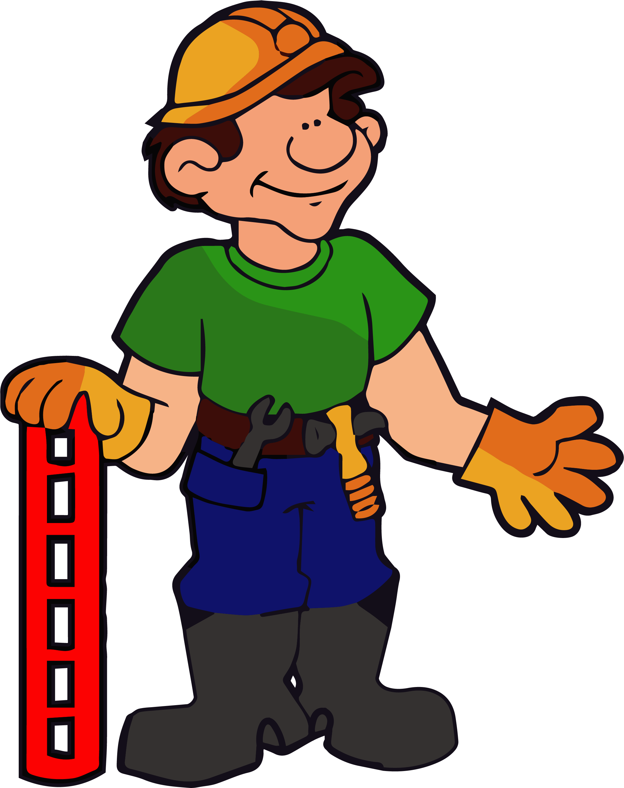 Carpanter Man Clipart Png Transparent Png (2167x2739), Png Download