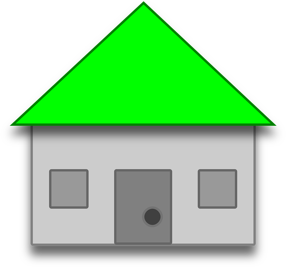 Home House Building Roof Window Png Image Clipart (1280x998), Png Download