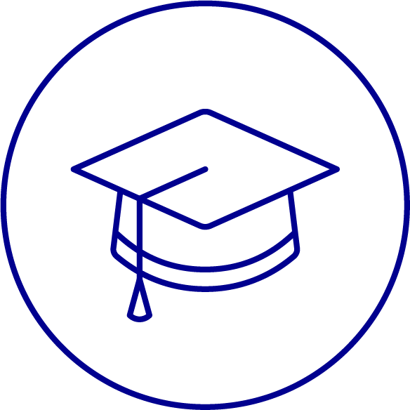 Graduate Hat Mortar Board Clipart (584x584), Png Download