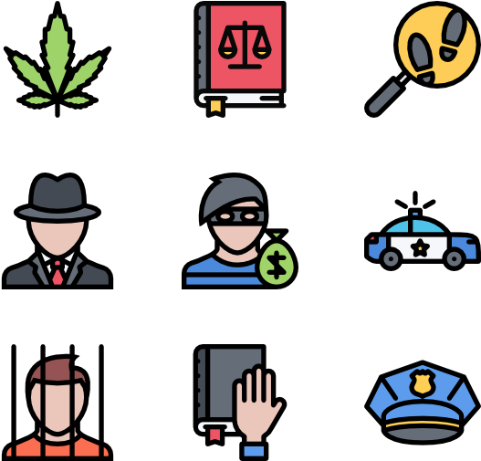 Icons Free Vector Law Clipart (600x564), Png Download