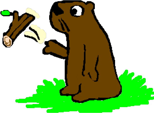 Groundhog Clipart Woodchuck - Png Download (640x480), Png Download