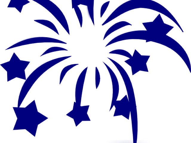 Fireworks Clipart Cupcake - Png Download (640x480), Png Download