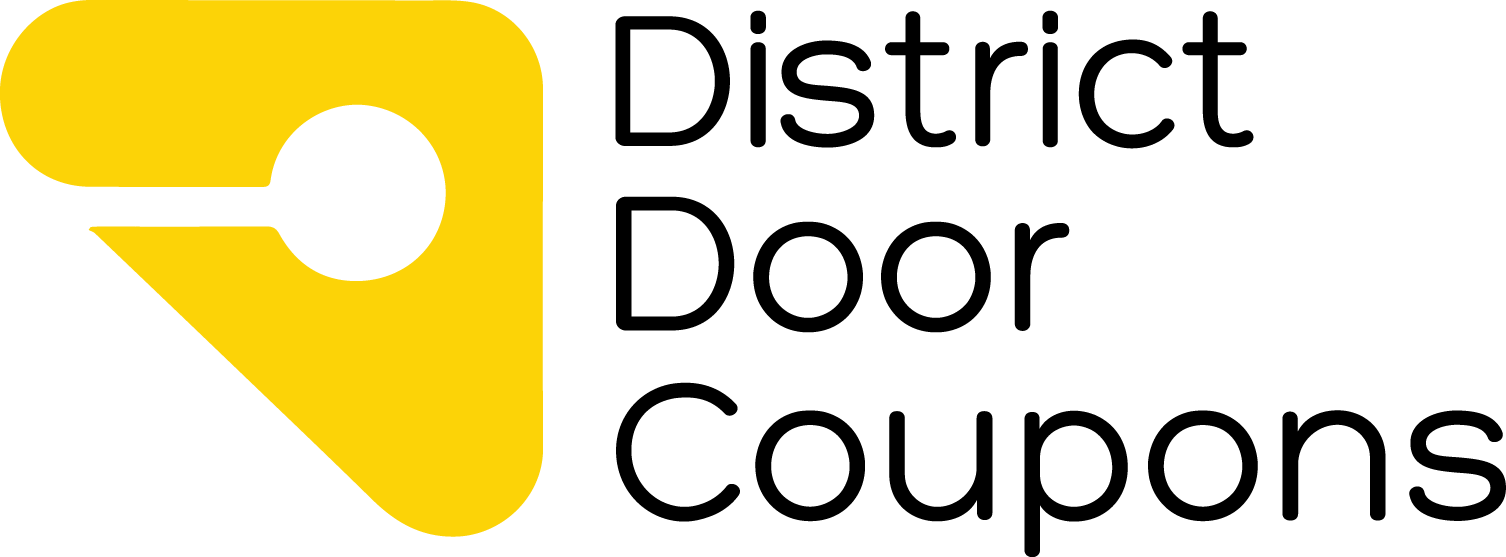 Clip Art District Coupon Helping Businesses - Png Download (1506x557), Png Download