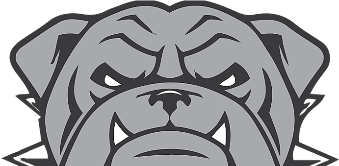 Bulldog Meida Logo Clipart (940x338), Png Download