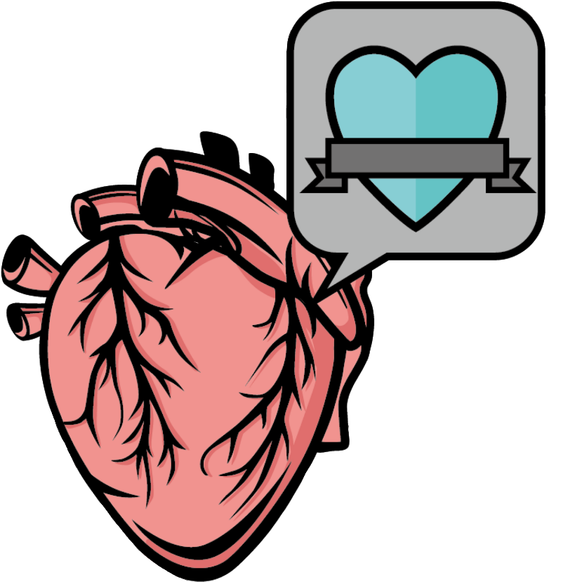 Freetoedit Heart Painting Illustration Tattoo Sticker Clipart (1024x1024), Png Download