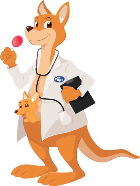 Dr Pops Vitamin Lollipops All Natural Healthy Clipart (486x643), Png Download