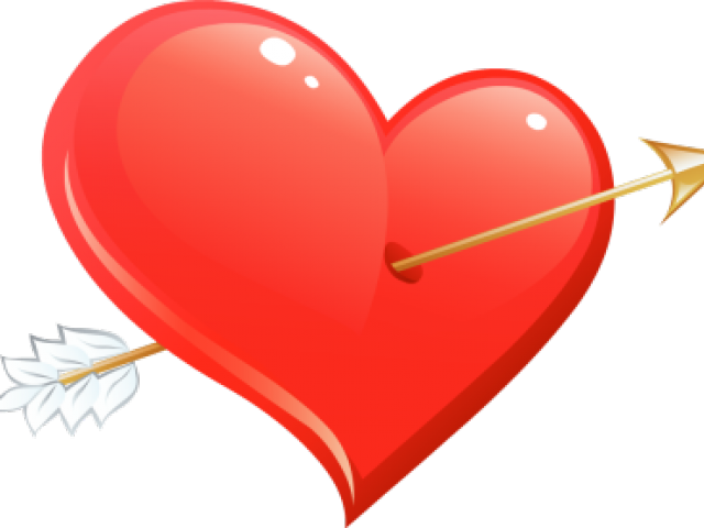 Valentines Day Clipart Arrow - Png Download (640x480), Png Download