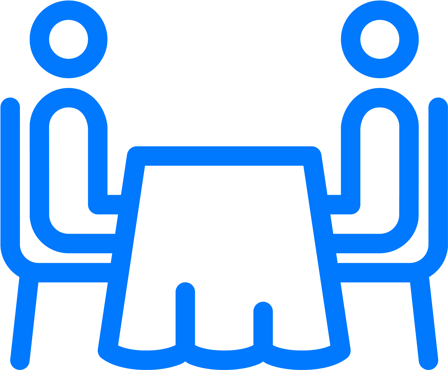 Restaurant Table Icon Clipart (1600x1600), Png Download