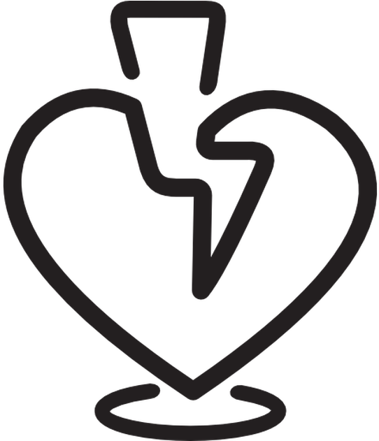 Broken Heart Clipart Transparent Background - Png Download (1200x630), Png Download