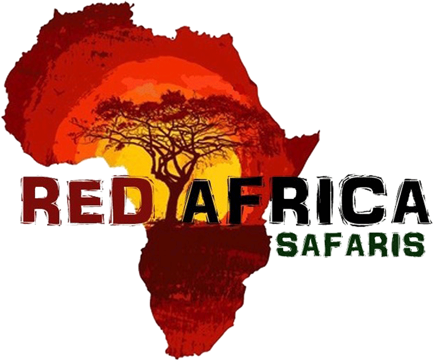 Red Africa Safaris Guided Safari Tours South Clipart (1064x924), Png Download