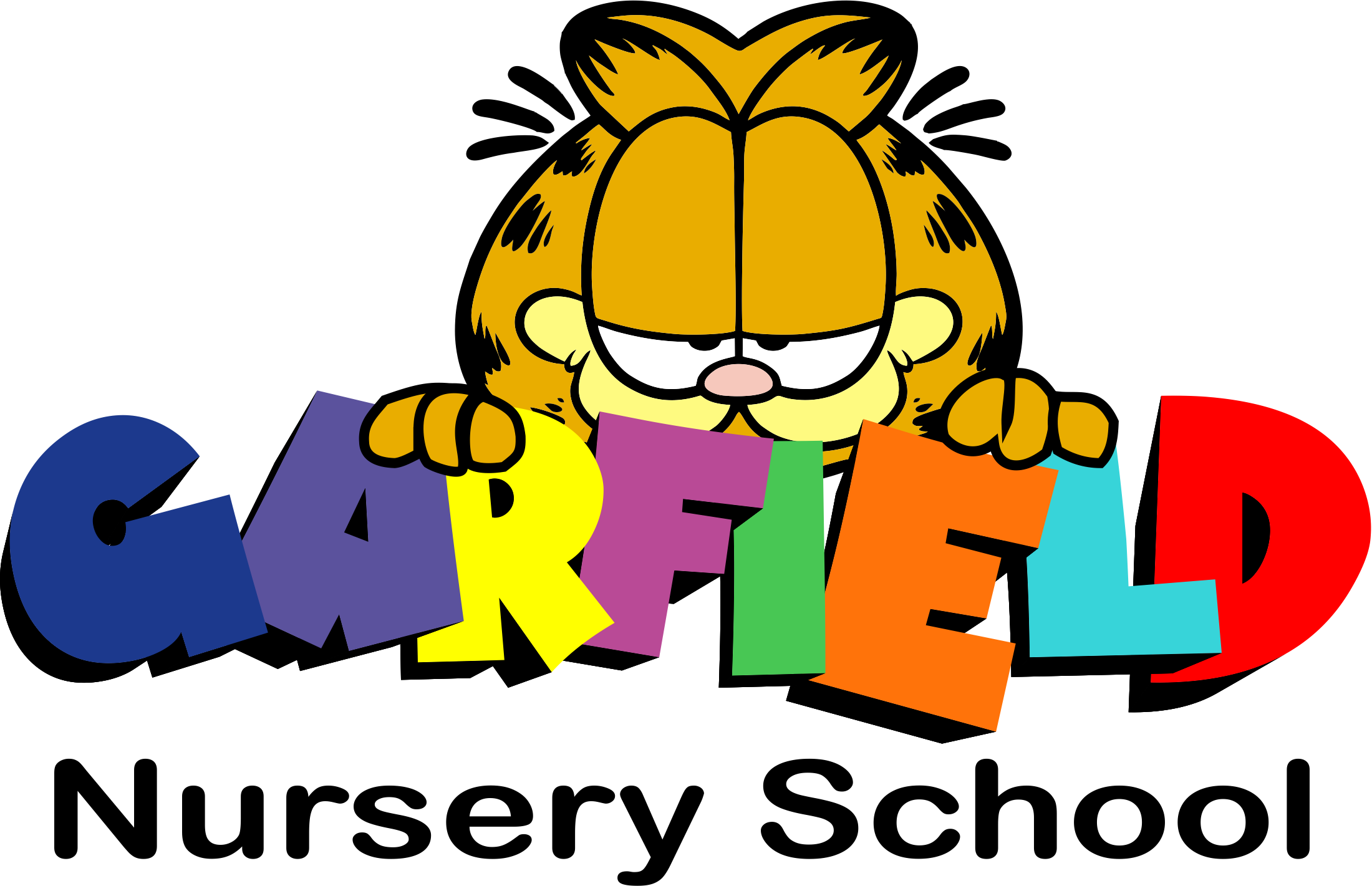 Garfield 16744 From The Above Resolutions Which Is Clipart (2200x1421), Png Download