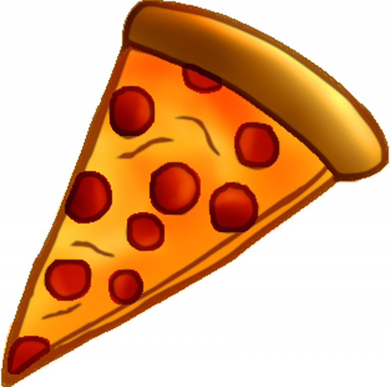 Download Picturesque Pizza Slice Graphic Clipart (768x761), Png Download