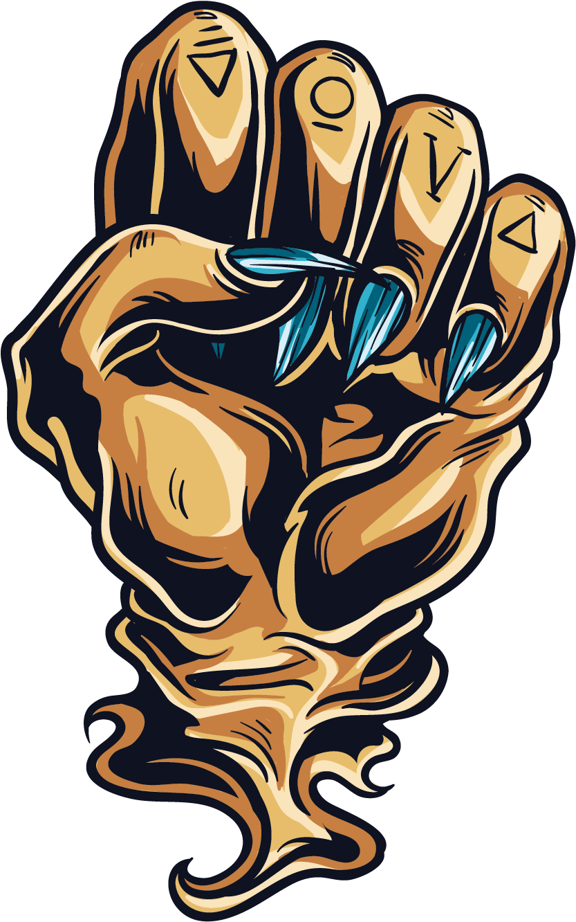 Devil Gesture Hand Download Hd Png Clipart Transparent Png (1419x1419), Png Download
