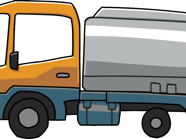 Cargo Truck Clipart Scribblenauts - Png Download (640x480), Png Download