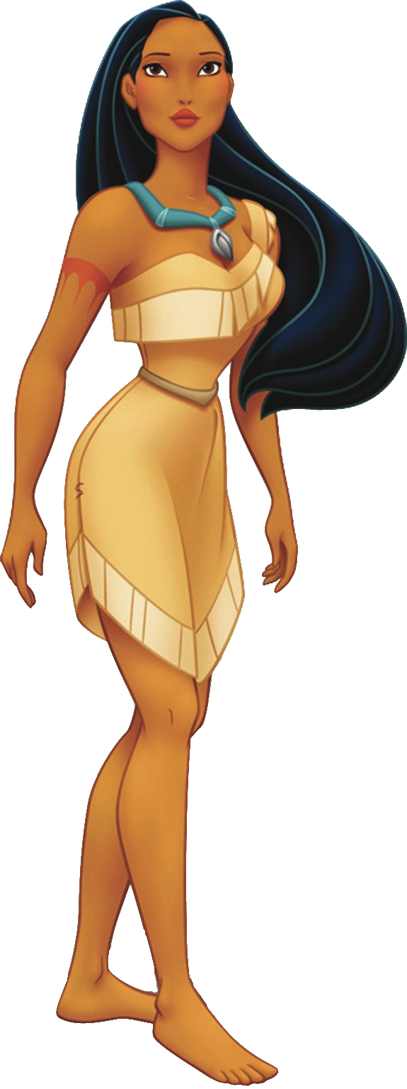 Pocahontas Disney Clipart (575x1536), Png Download