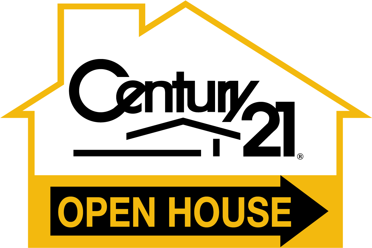 Century 21 Sign Of The Day Is 12" X 18" House Shaped Clipart (1296x864), Png Download