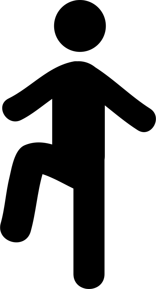 Person Exercise Heating Comments Clipart (530x980), Png Download