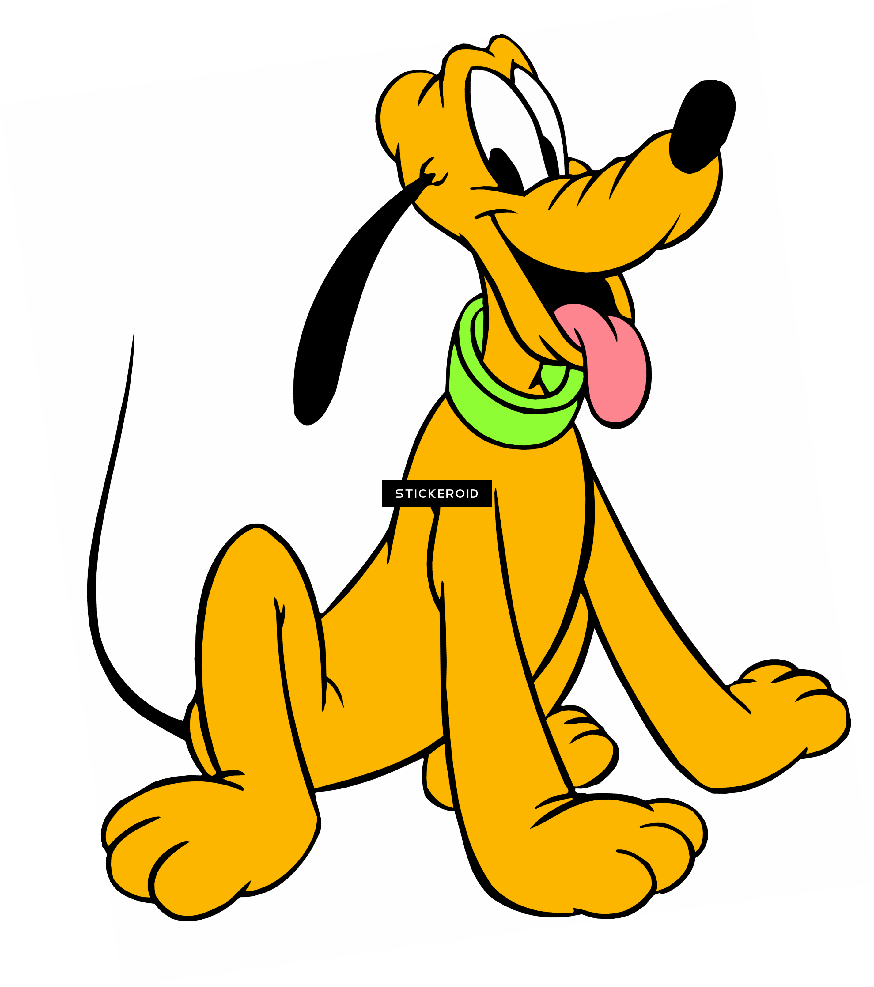 Disney Pluto Clipart (2853x3222), Png Download