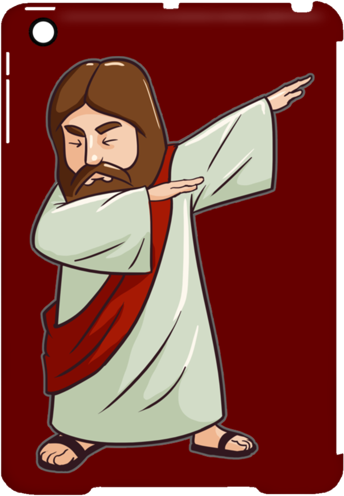 Jesus Dabbing Funny Christmas Clip Case For Ipad, Holiday - Png Download (1024x1024), Png Download