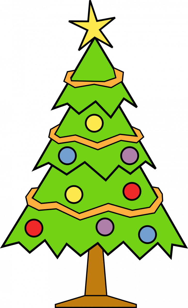 Medium Size Of Christmas Tree Clipart (728x1194), Png Download