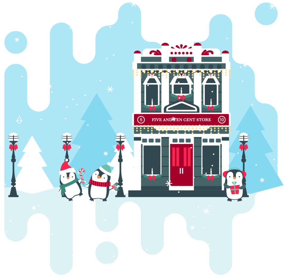 December 3 Take A Look At The Five And Ten, It's Glistening Clipart (1000x1001), Png Download