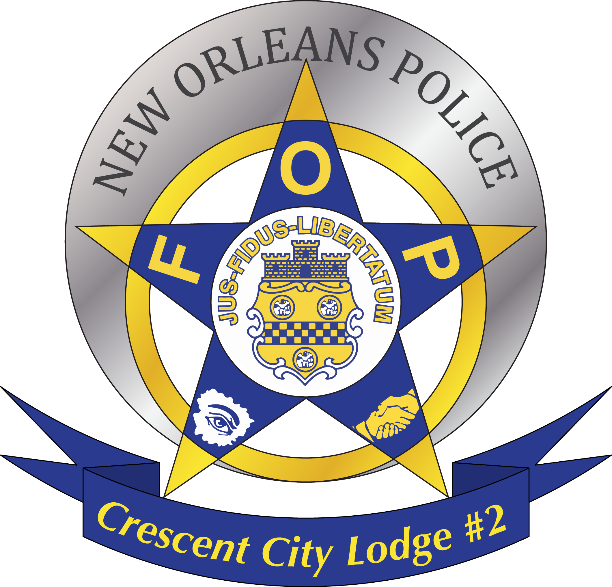 90% Of Active Nopd Officers Are Members Of The Crescent Clipart (2120x2032), Png Download