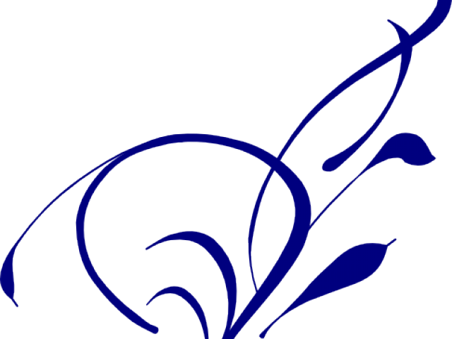 Flowers Clipart Border Line - Png Download (640x480), Png Download