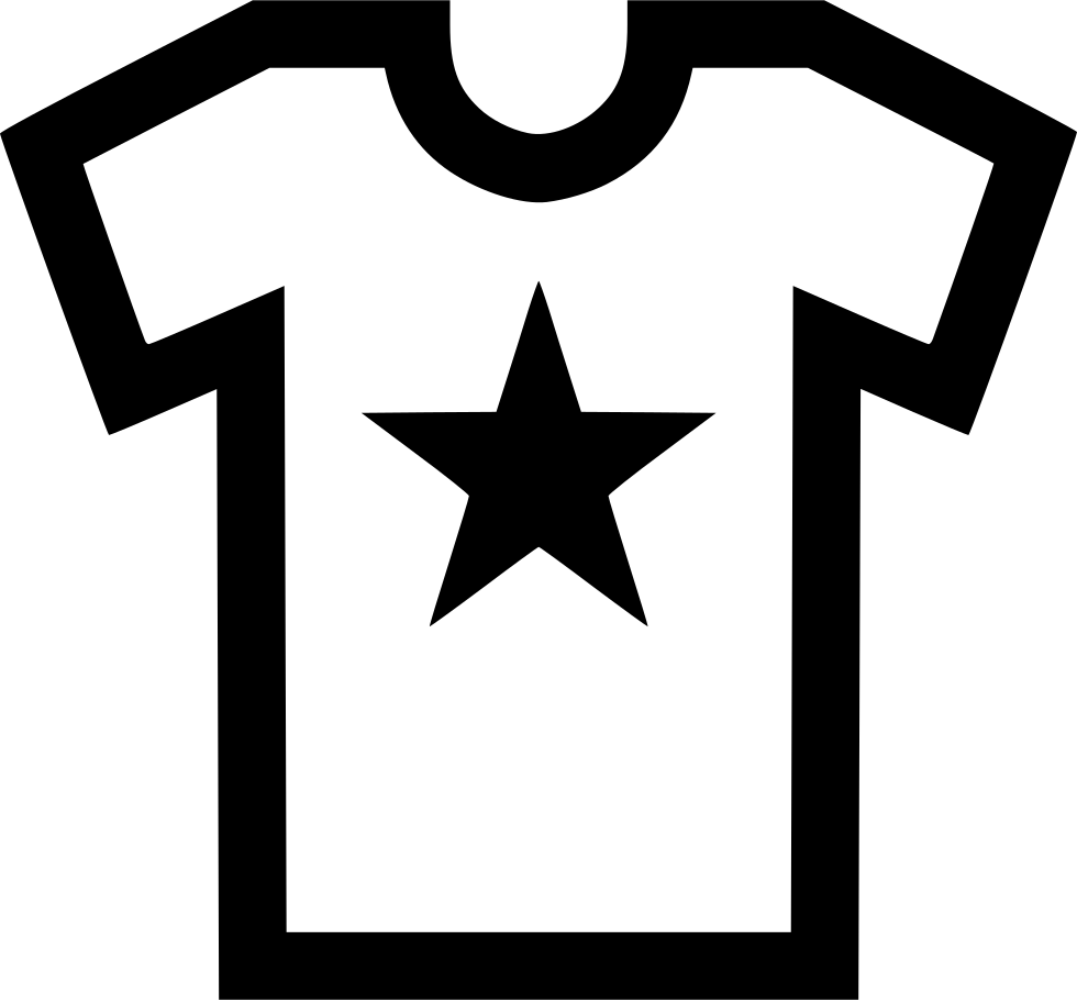 Star Clothing Tshirt Shirt Teen Comments Clipart (980x910), Png Download