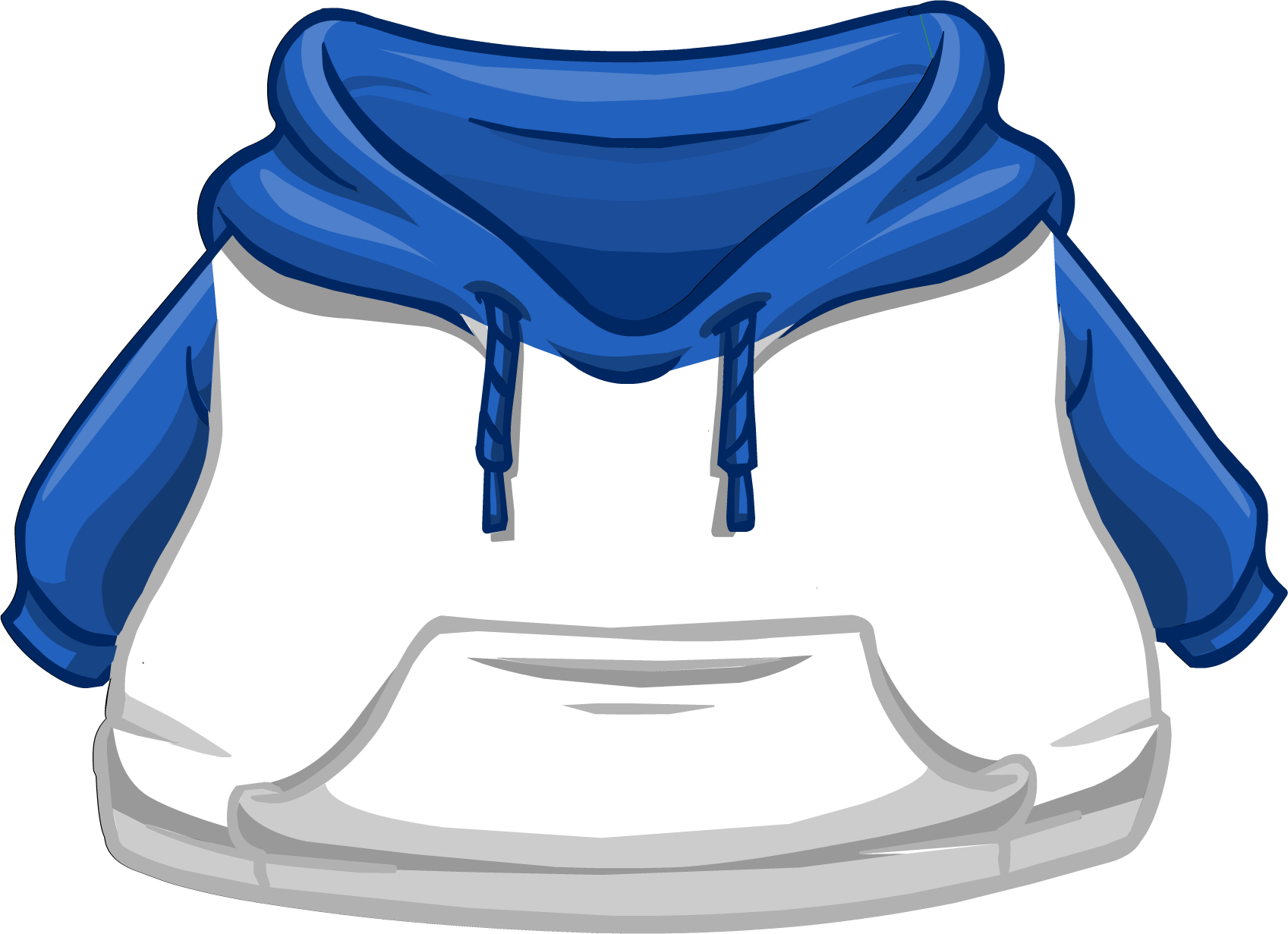 Hoodie Clipart Blue Hoodie - Png Download (1697x1231), Png Download
