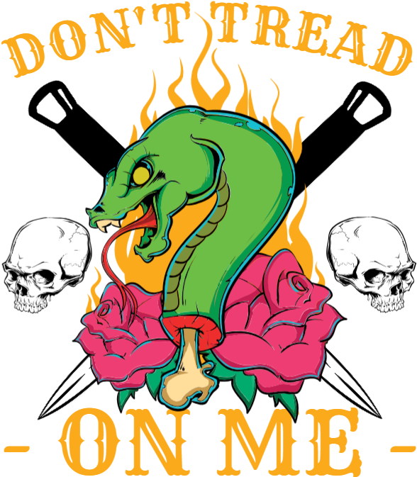 Don't Tread Clipart (600x705), Png Download