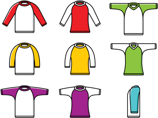 Men's Raglan T-shirt Clipart (700x490), Png Download