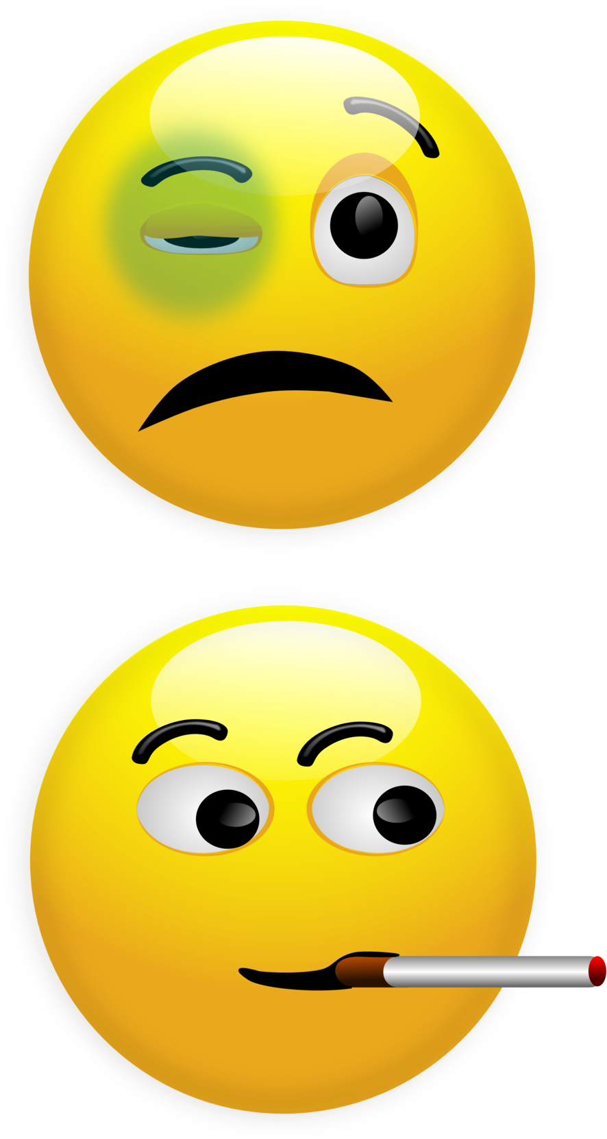 Smiley Clipart (958x1960), Png Download