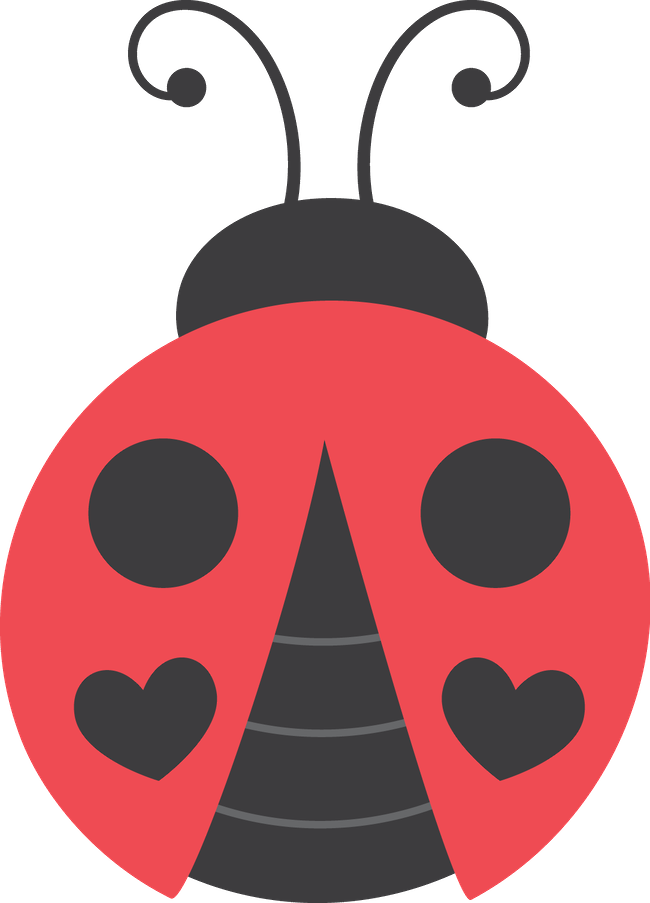 Symmetry Clipart Ladybug - Png Download (650x903), Png Download