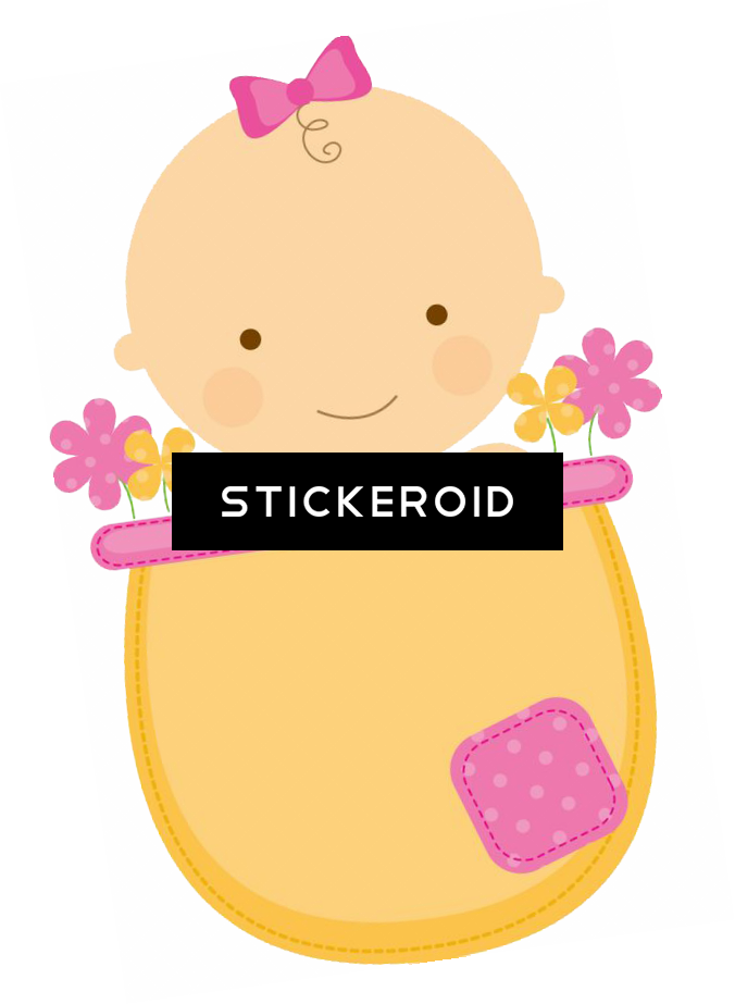 Baby Girl Clipart (676x923), Png Download