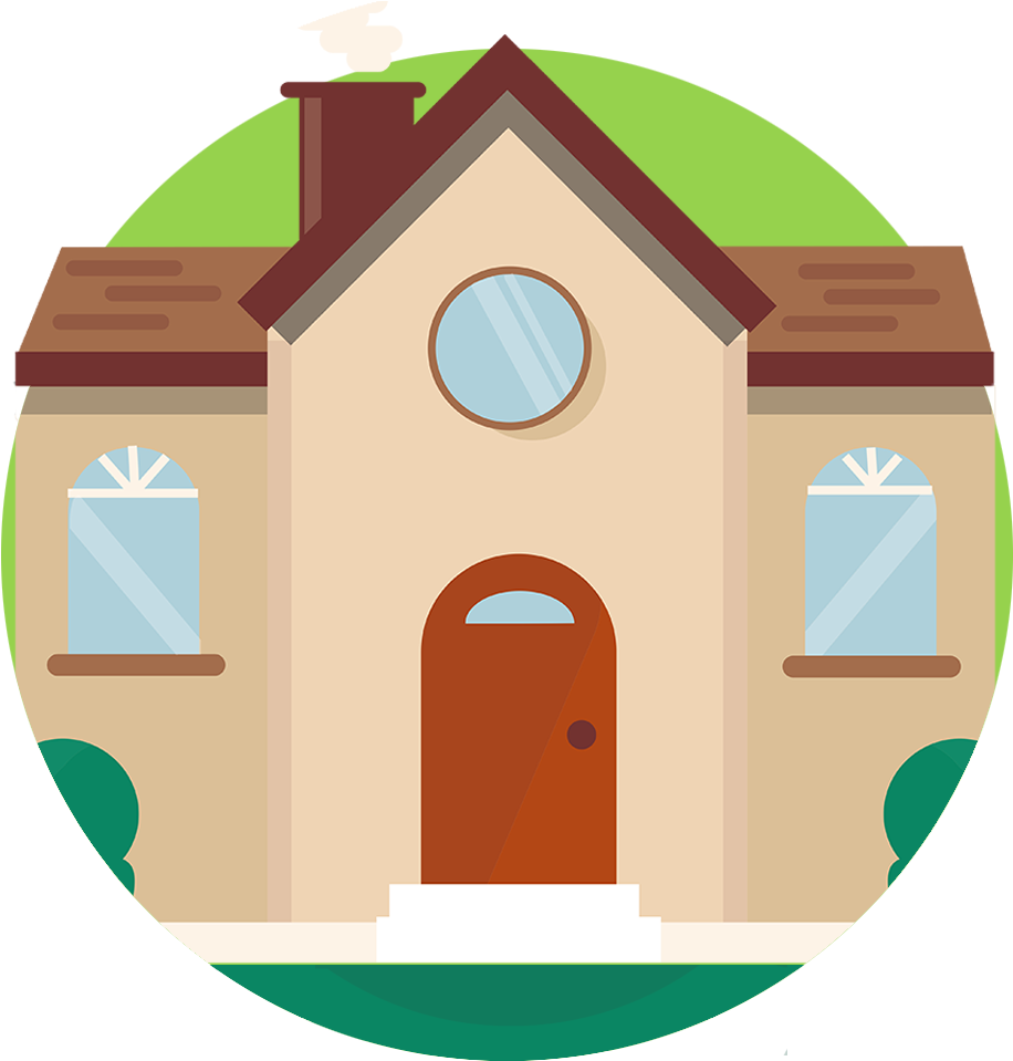 Residential Cleaning Clipart (1000x1000), Png Download