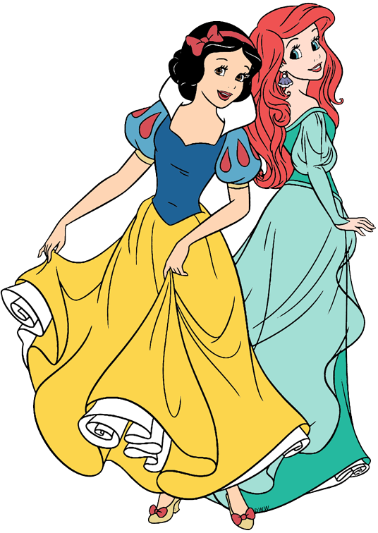 Snow White, Ariel Clipart (536x756), Png Download