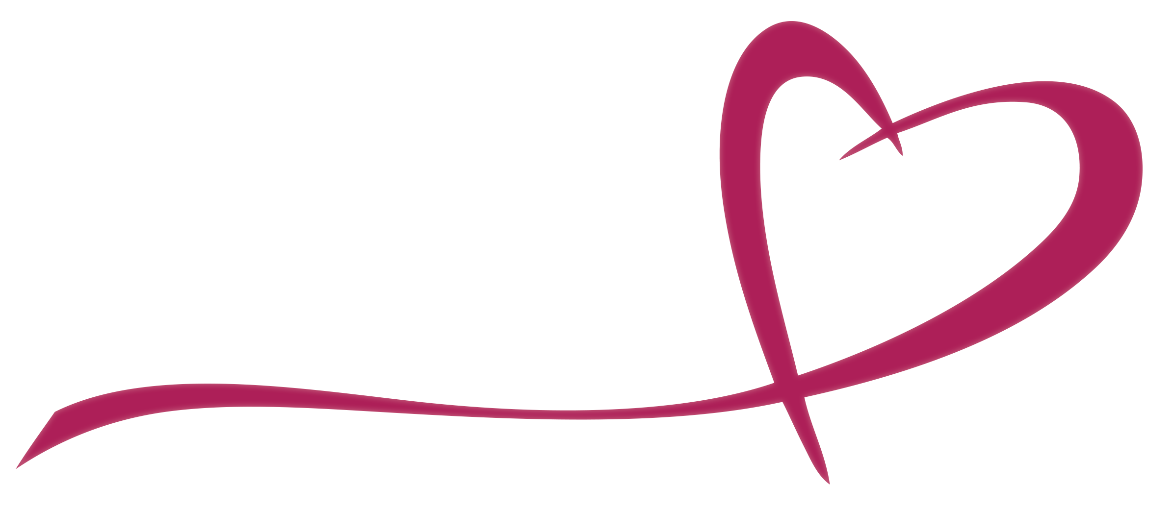 Care In Hand, Love In Heart Clipart (2426x1075), Png Download