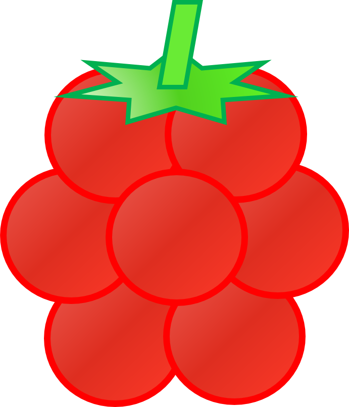 Raspberry Clipart Object - Png Download (691x806), Png Download